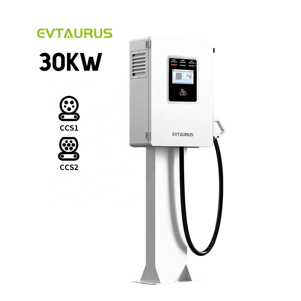 Home Ev Charger - สถานีชาร์จ EVTAURUS 30KW CCS2 NACS Chademo