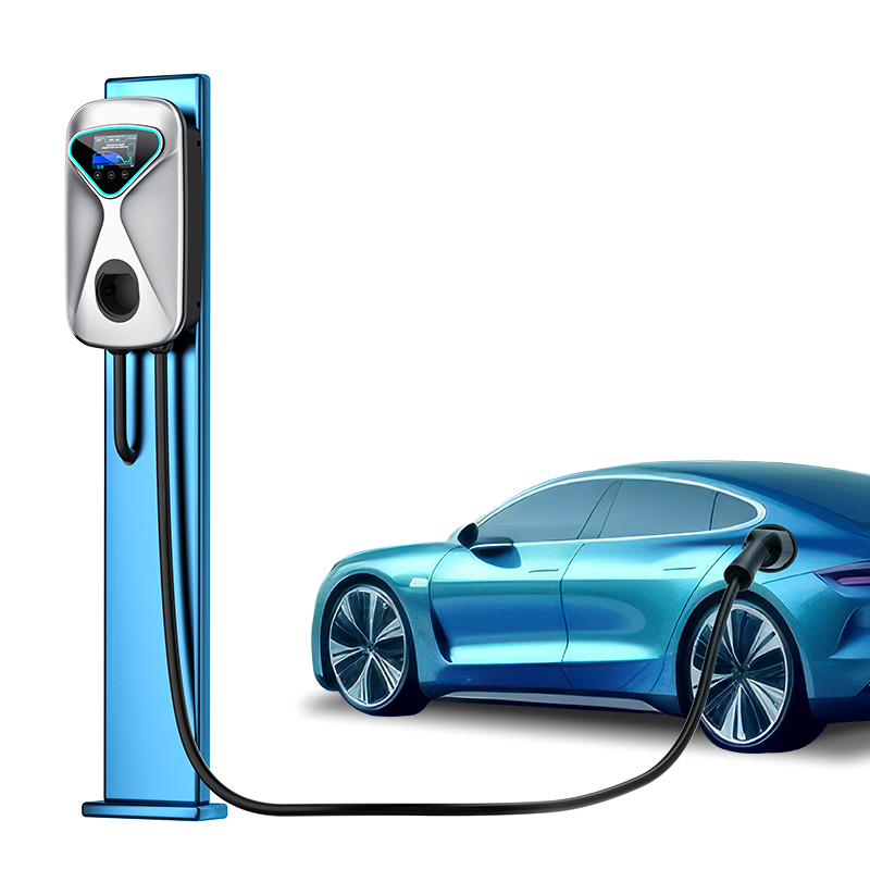 Ev Charging Pile - สถานีชาร์จรถยนต์ไฟฟ้าแบบพกพา New Energy 7/11/22kW พร้อมหน้าจอควบคุมการชาร์จเร็ว