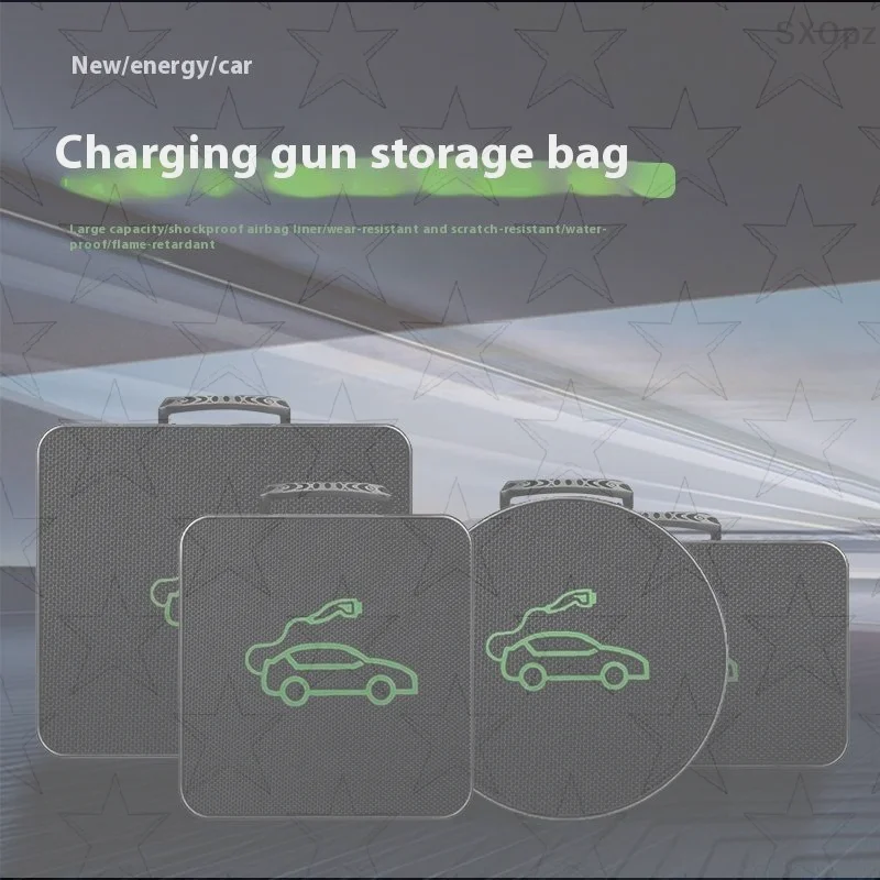 Ev Charging Cable - เครื่องชาร์จรถยนต์ไฟฟ้าปลั๊กกระเป๋าเก็บ EV สายชาร์จรถยนต์ซ็อกเก็ตแบบพกพากันน้ำสารหน่วงไฟอุปกรณ์คอนเทนเนอร์