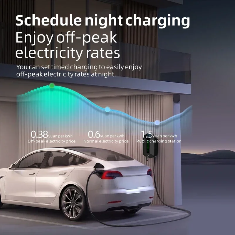 7KW 11KW 22KW ROMADA เครื่องชา - Home Ev Charger บทวิจารณ์และราคา