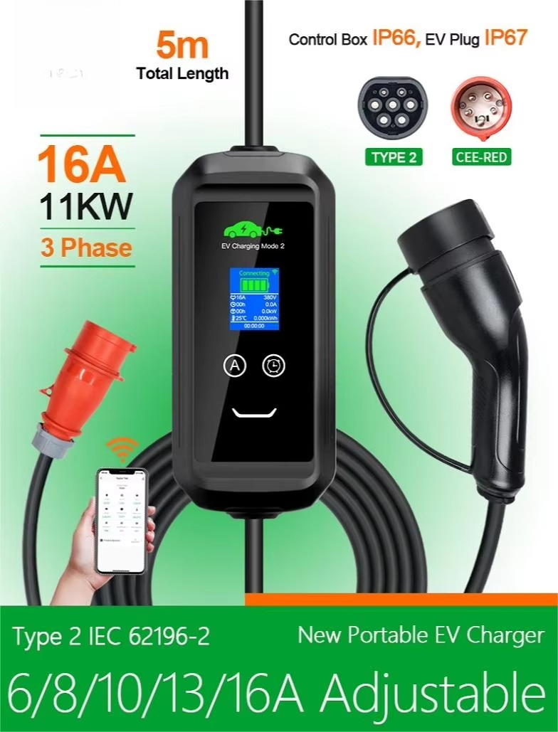 เครื่องชาร์จรถยนต์ไฟฟ้าแบบพกพา - Ev Charging Pile บทวิจารณ์และราคา