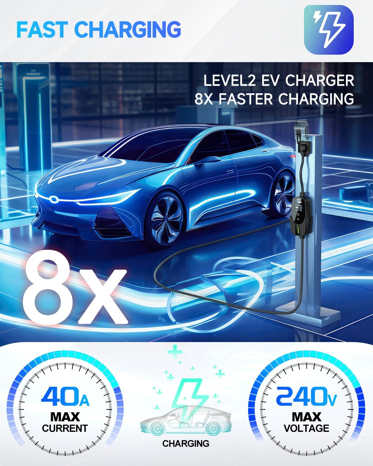 เครื่องชาร์จรถยนต์ไฟฟ้าแบบพกพา - Home Ev Charger บทวิจารณ์และราคา